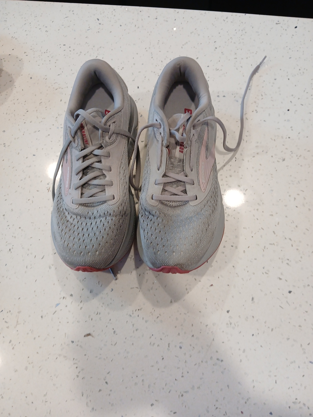 Brooks Ghost 15 gray running shoes size US 8 #running #ghost